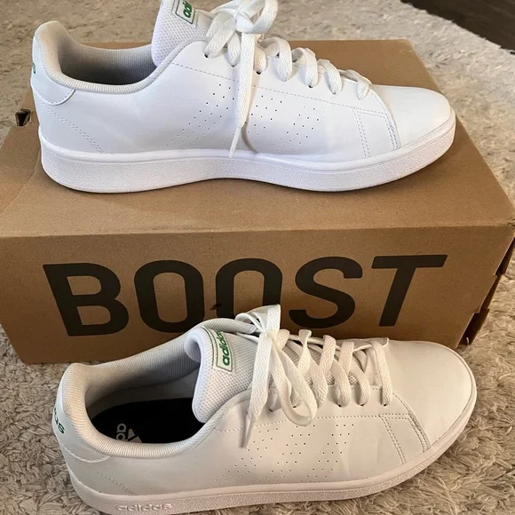 Adidas Classic White Leather Sneakers - Picture 2 of 7